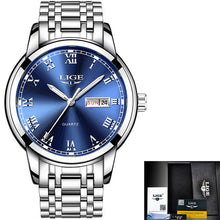 Load image into Gallery viewer, LIGE Watch Men Fashion Sports