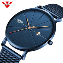 Load image into Gallery viewer, NIBOSI Ultra Thin Fashion Men Watch
