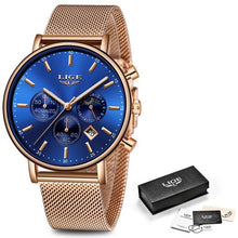 Load image into Gallery viewer, New LIGE Mens Watches