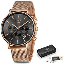 Load image into Gallery viewer, New LIGE Mens Watches