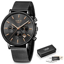 Load image into Gallery viewer, New LIGE Mens Watches