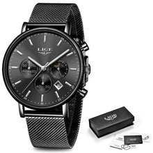 Load image into Gallery viewer, New LIGE Mens Watches