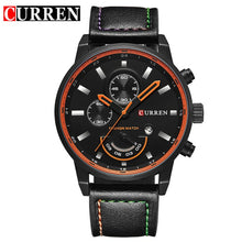 Load image into Gallery viewer, New Relogio Masculino Curren Quartz Watch Men
