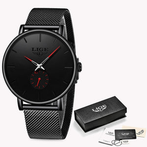 LIGE New Fashion Mens Watches